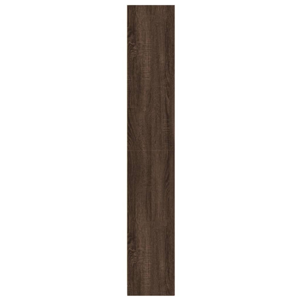 Estantería madera de ingeniería marrón roble 57x28.5x174 cm M 5