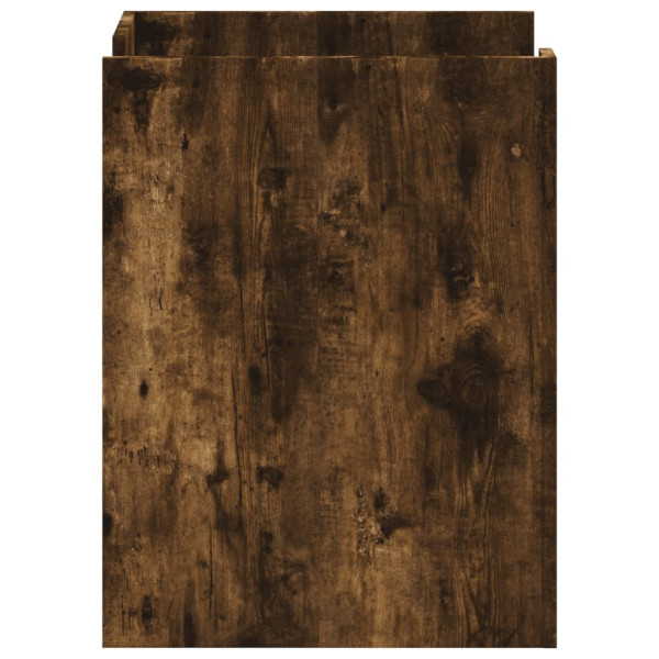 Mesa cabeceira 45x50x65 cm derivados de madeira carvalho fumado M 5