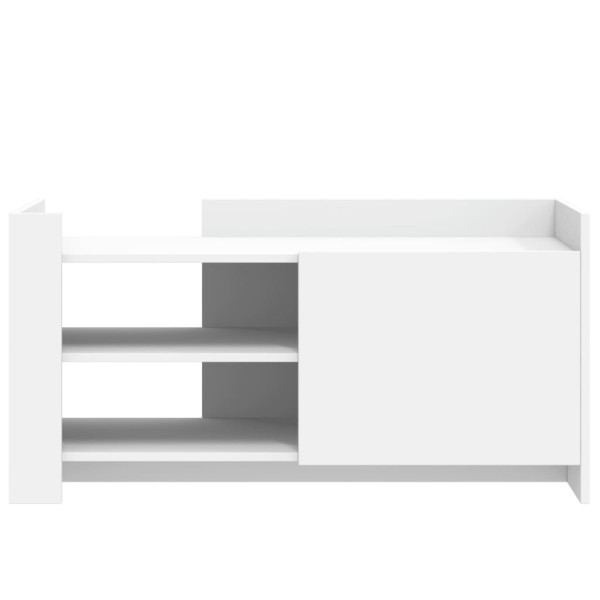 Mesa de centro 100x50x50 cm derivados de madeira branco M 4