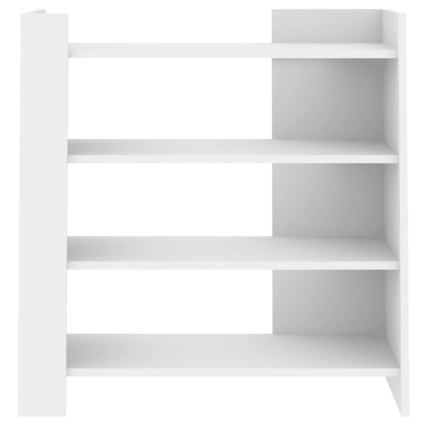 Aparador de madera de ingeniería blanco 73.5x35x75 cm M 4