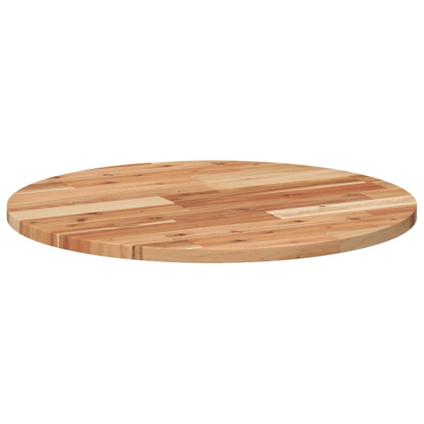 Tablero de mesa redondo madera maciza de acacia Ø60x2 cm M 5