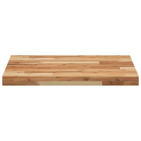 Tablero de mesa cuadrado madera maciza acacia 60x60x4 cm M 4