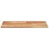 Tablero de mesa rectangular madera maciza acacia 100x50x2 cm 4