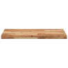 Tablero de mesa rectangular madera maciza acacia 160x50x4 cm 4