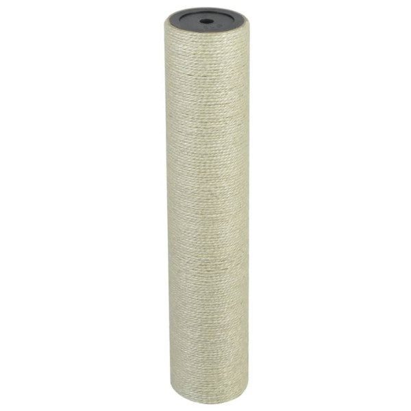 Poste rascador para gatos 8x40 cm 10 mm beige D