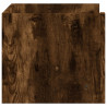Prateleira parede 70.5x35x30.5cm deriv. madeira carvalho fumado 5