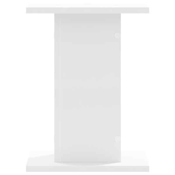Suportes de colunas 2 pcs 30x30x40 cm derivados madeira branco M 4