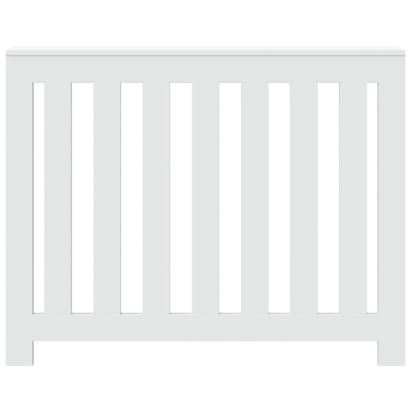 Cobertura de radiador 104x20x82 cm derivados de madeira branco M 3