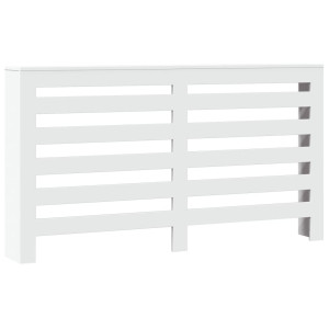 Cobertura de radiador 149x20x82 cm derivados de madeira branco H