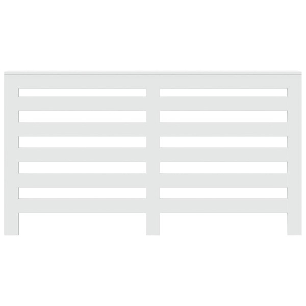 Cobertura de radiador 149x20x82 cm derivados de madeira branco M 3