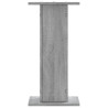 Soportes altavoces 2 uds madera gris Sonoma 30x30x60 cm 5