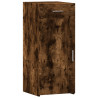 Aparador madera de ingeniería roble ahumado 40x42.5x93 cm 2