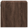 Armario de pared madera ingeniería marrón roble 30x42.5x40 cm 5