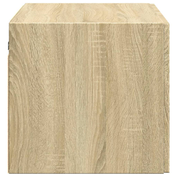 Armario de pared madera ingeniería roble Sonoma 70x42.5x40 cm M 5