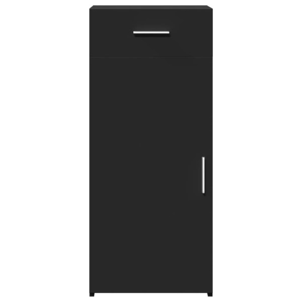 Aparador de madera de ingeniería marrón roble 30x42.5x185 cm M 4