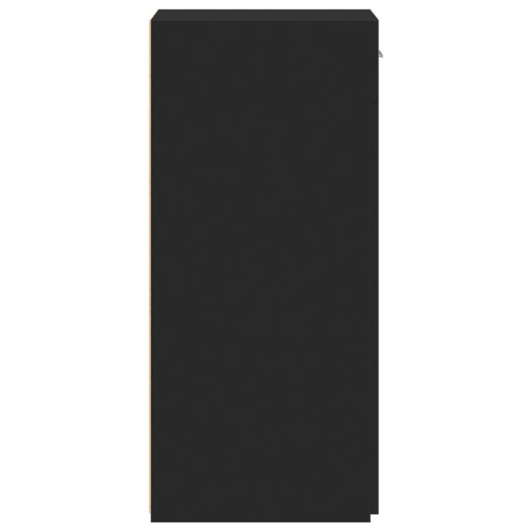 Aparador de madera de ingeniería marrón roble 30x42.5x185 cm M 5