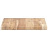 Estante flotante madera maciza de acacia sin tratar 60x30x2 cm 5