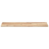 Estantes flotantes 3 uds madera acacia sin tratar 80x30x2 cm 4