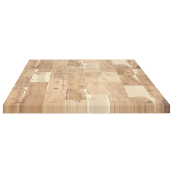 Estantes flotantes 3 uds madera acacia sin tratar 140x40x2 cm M 5