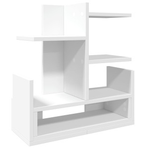 Organizador escritorio madera ingeniería blanco 49x20x52.5 cm H