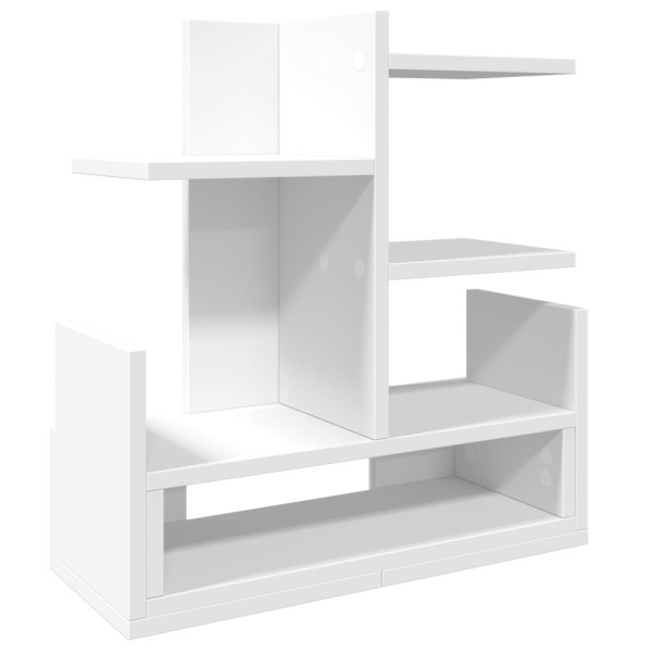 Organizador escritorio madera ingeniería blanco 49x20x52.5 cm M 2