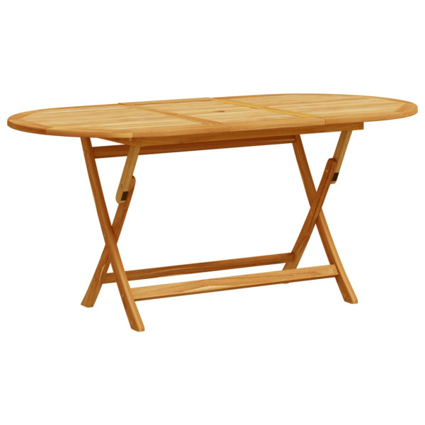 Juego comedor de jardín 9 pzas madera maciza acacia y textileno M 3