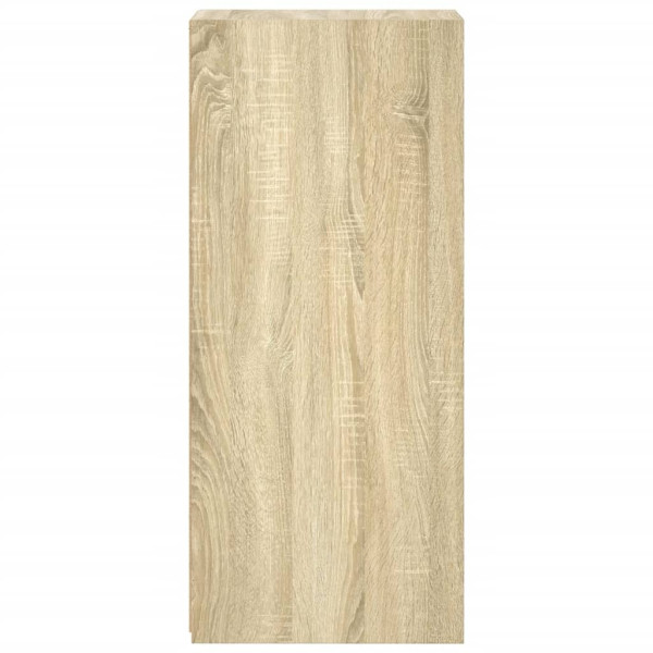 Aparador de madera de ingeniería roble Sonoma 30x41x93 cm M 5