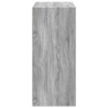 Aparador 70x41x93 cm derivados de madeira cinzento sonoma 5