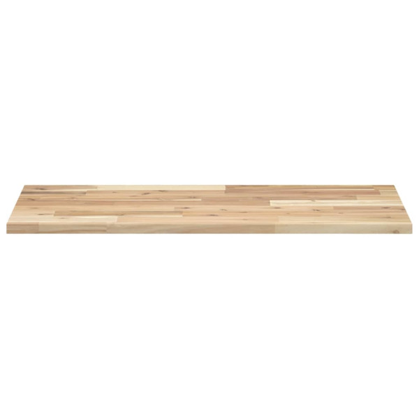 Estantes flotantes 4 uds madera acacia sin tratar 60x40x2 cm M 4