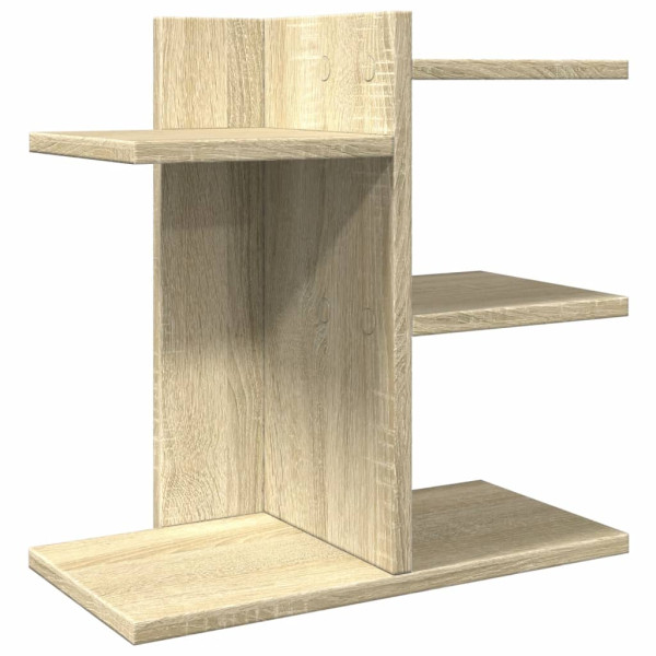 Organizador de escritorio madera roble Sonoma 42x21.5x42 cm M 2