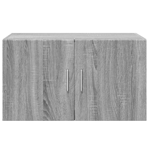 Armario de pared madera de ingeniería gris Sonoma 70x42.5x40 cm M 4