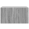 Armario de pared madera de ingeniería gris Sonoma 70x42.5x40 cm 4