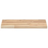 Estantes flotantes 3 uds madera acacia sin tratar 60x30x2 cm 4