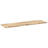 Estantes flotantes 3 uds madera acacia sin tratar 120x40x2 cm 3