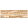 Estante flotante madera maciza de acacia sin tratar 160x40x2 cm 2