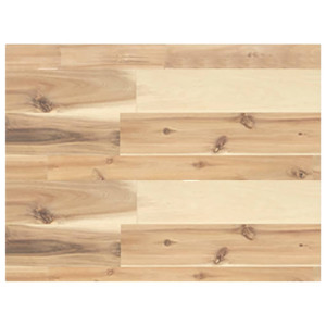 Estante flotante madera maciza de acacia sin tratar 60x30x4 cm H
