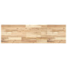 Estante flotante madera maciza de acacia sin tratar 140x40x4 cm 2