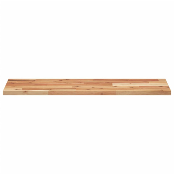 Estante flotante madera acacia maciza acabado aceite 100x30x2cm M 4