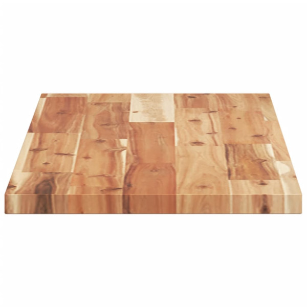 Estante flotante madera acacia maciza acabado aceite 100x30x2cm M 5