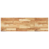 Estante flotante madera acacia maciza acabado aceite 120x40x2cm 2