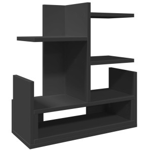 Organizador de secretária 49x20x52.5 cm derivados madeira preto H