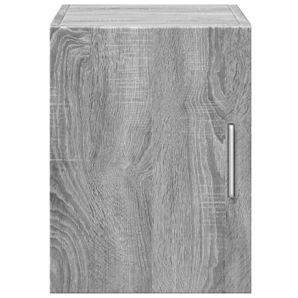 Armario de pared madera de ingeniería gris Sonoma 30x42.5x40 cm M 4
