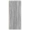 Aparador madera de ingeniería gris Sonoma 50x41x93 cm 5