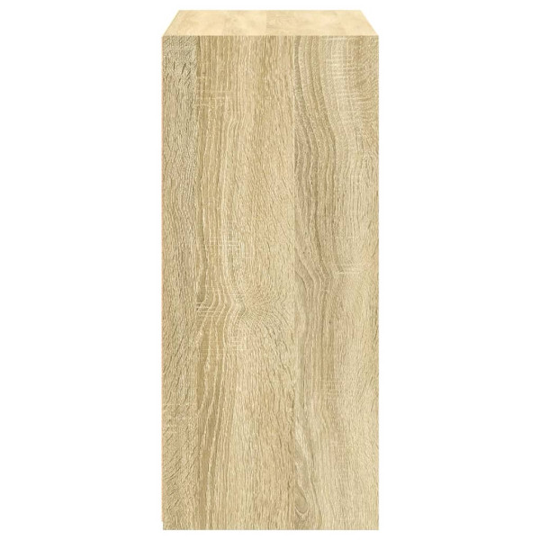 Aparador de madera de ingeniería roble Sonoma 70x41x93 cm M 5