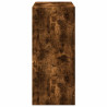 Aparador de madera de ingeniería roble ahumado 70x41x93 cm 5
