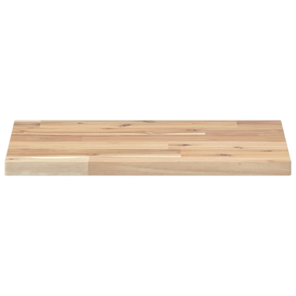 Estantes flotantes 4 uds madera acacia sin tratar 60x30x2 cm M 4