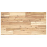 Estante flotante madera maciza de acacia sin tratar 60x40x2 cm 2