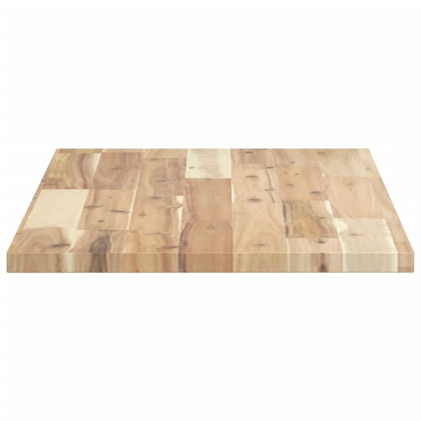 Estante flotante madera maciza de acacia sin tratar 60x40x2 cm M 5