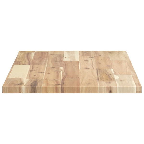 Estantes flotantes 3 uds madera acacia sin tratar 100x40x2 cm M 5