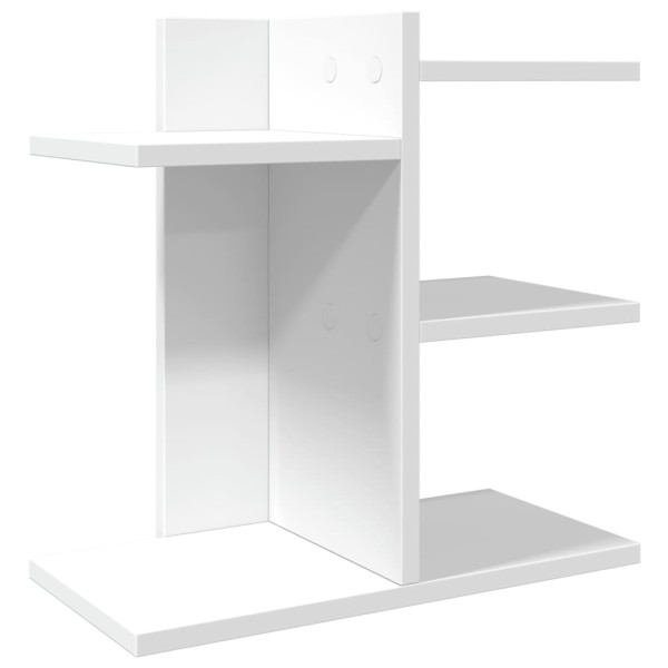 Organizador de secretária 42x21.5x42cm derivados madeira branco M 2